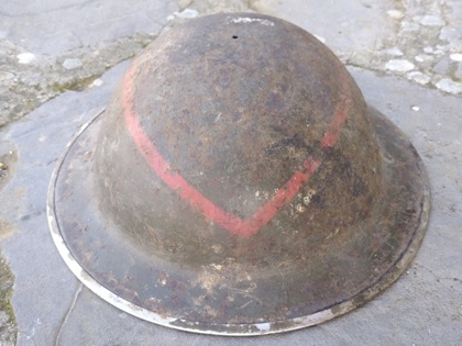 102nd ( Northumberland Hussars ) Anti-Tank Regiment helmet