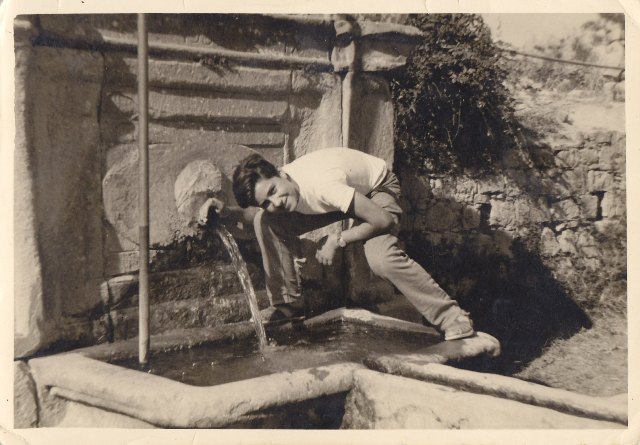 Fotografia storica della Fonte di Montegabbione