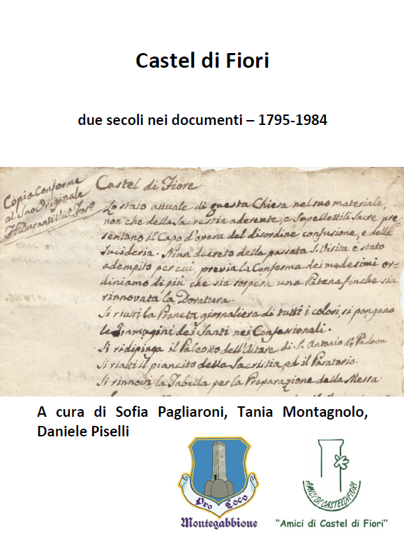 Copertina: Castel di Fiori – Due secoli nei documenti – 1795–1984