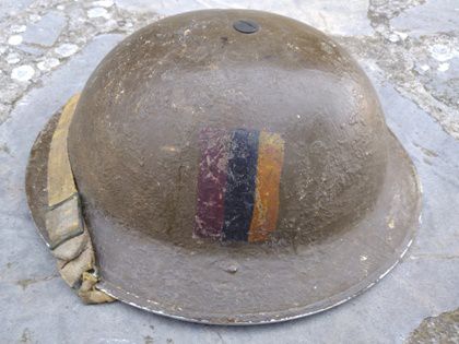 Royal Army Medical Corps (RAMC) ww2 helmet