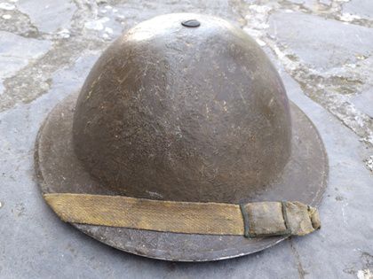 Royal Army Medical Corps (RAMC) ww2 helmet